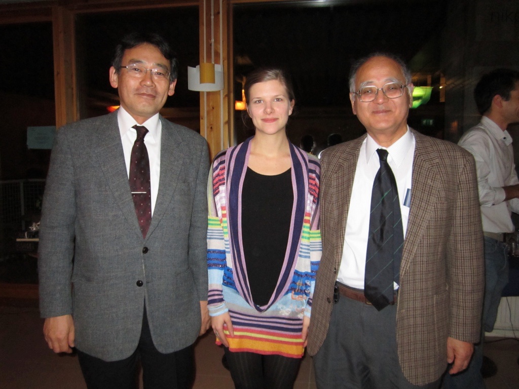 Prof S. Matsumura, Dr M. Klingstedt and Prof O. Terasaki
