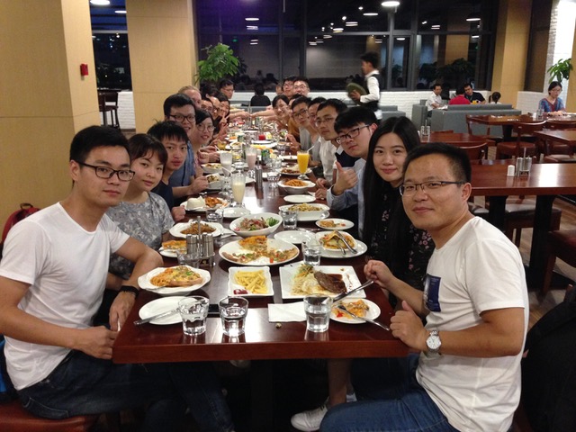 Dinner with participants